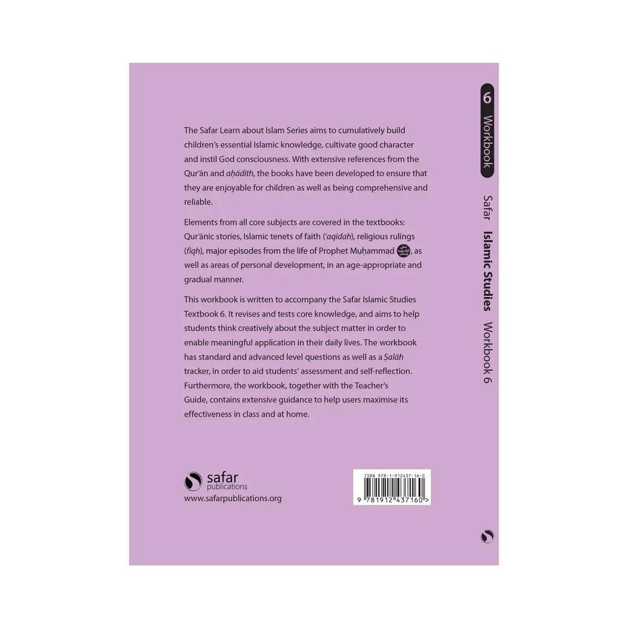 Islamic Studies: Workbook 6 – Learn about Islam Series - Darussalam