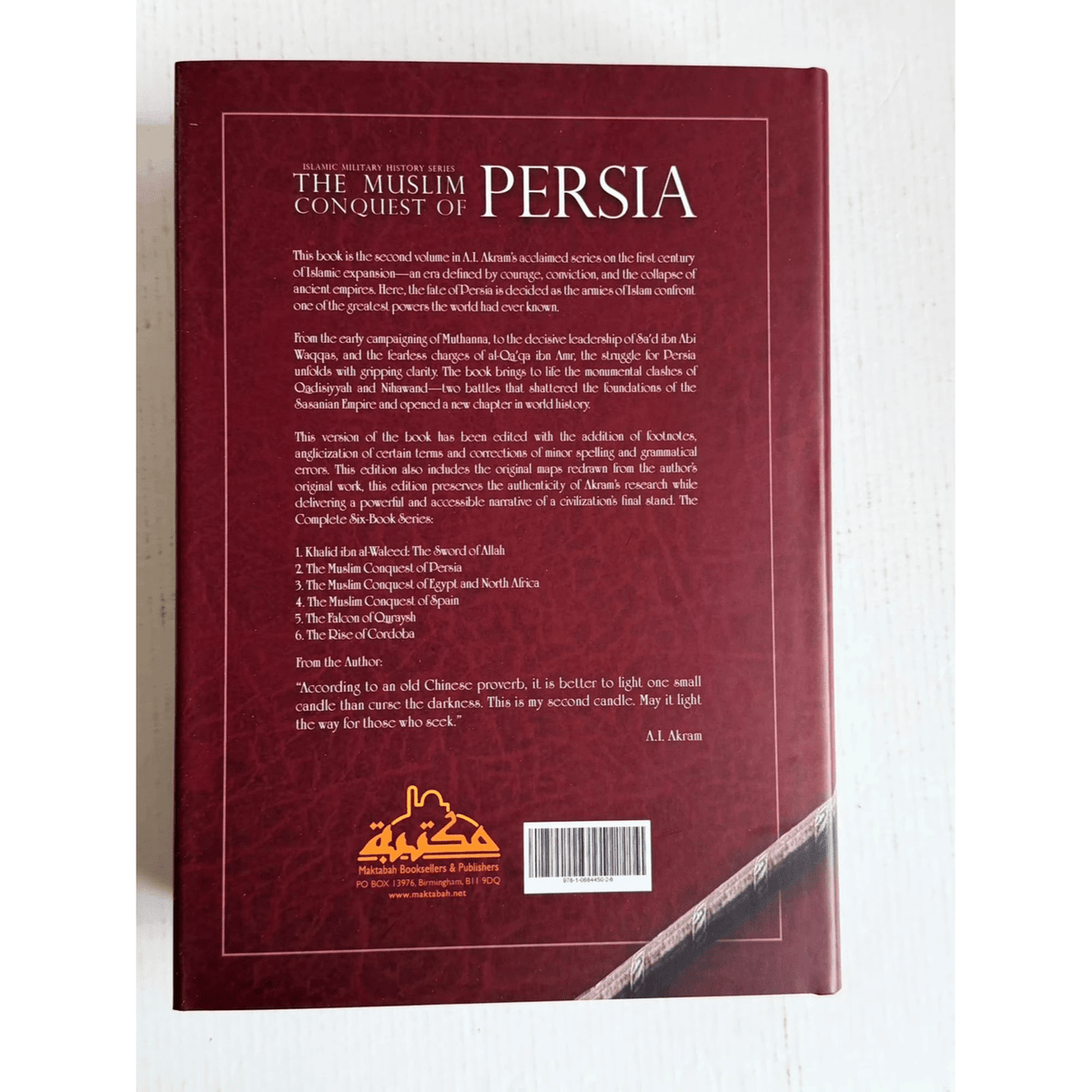 Khalid ibn al-Waleed Collection: The Muslim Conquest of Persia, Egypt and North Africa - Darussalam