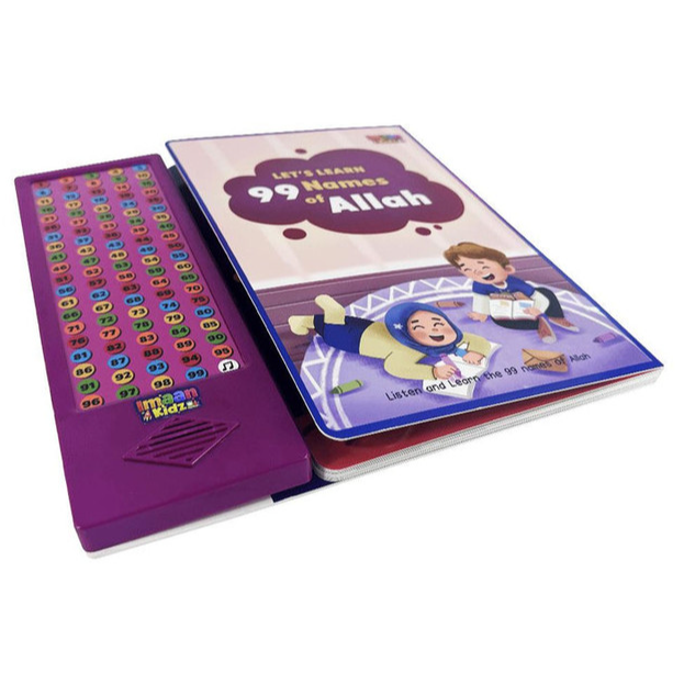 Let's Learn 99 Names of Allah Sound Book - Iman kidz - Darussalam