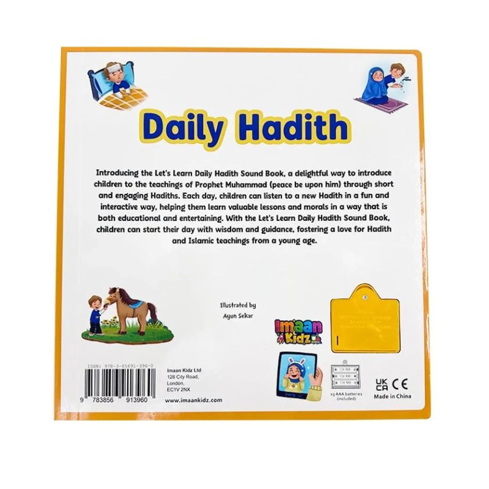 Let’s Learn Daily Hadith Sound book for Kids - Darussalam