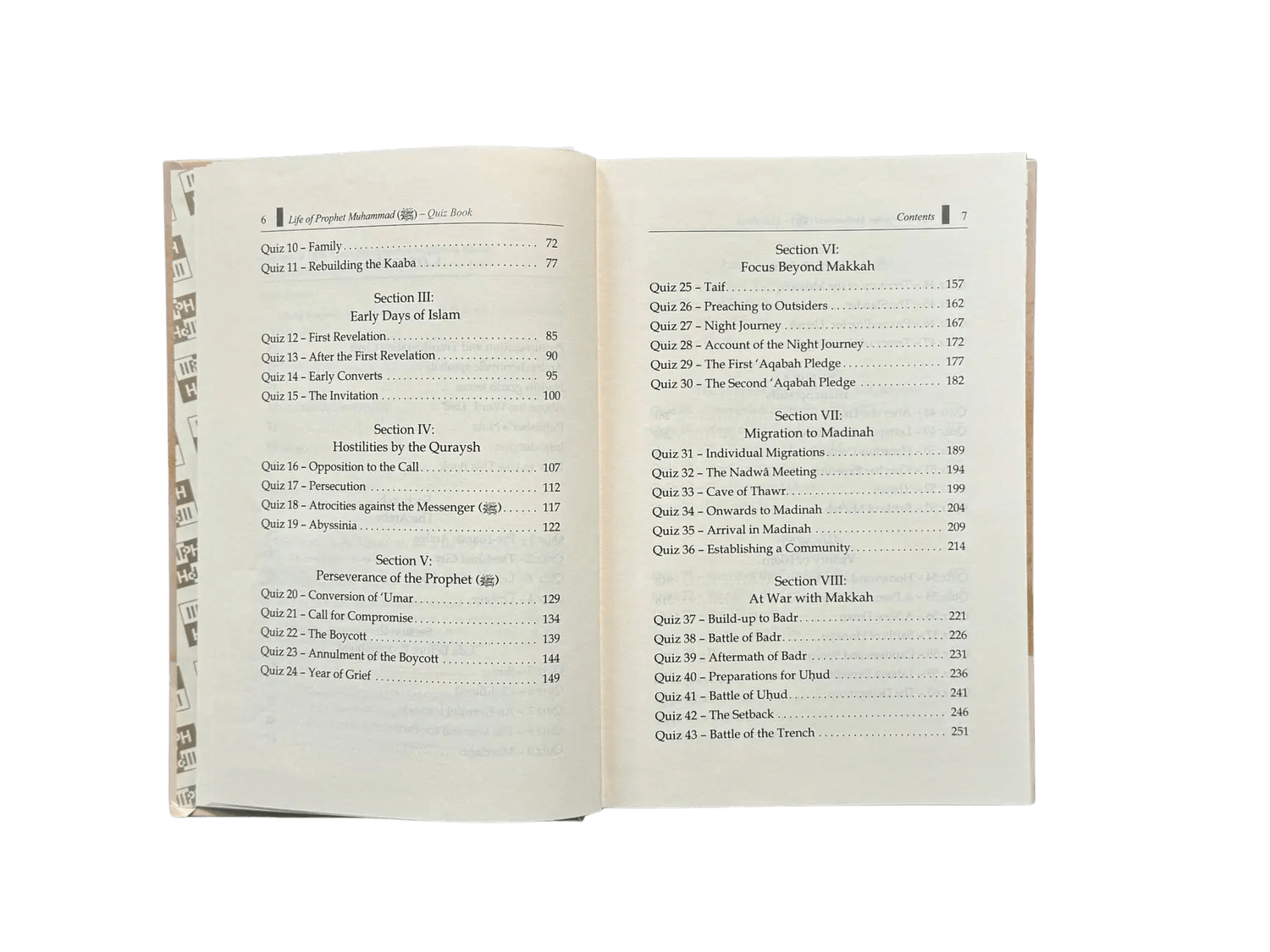 Life of Prophet Muhammad (PBUH) Quiz Book - Darussalam