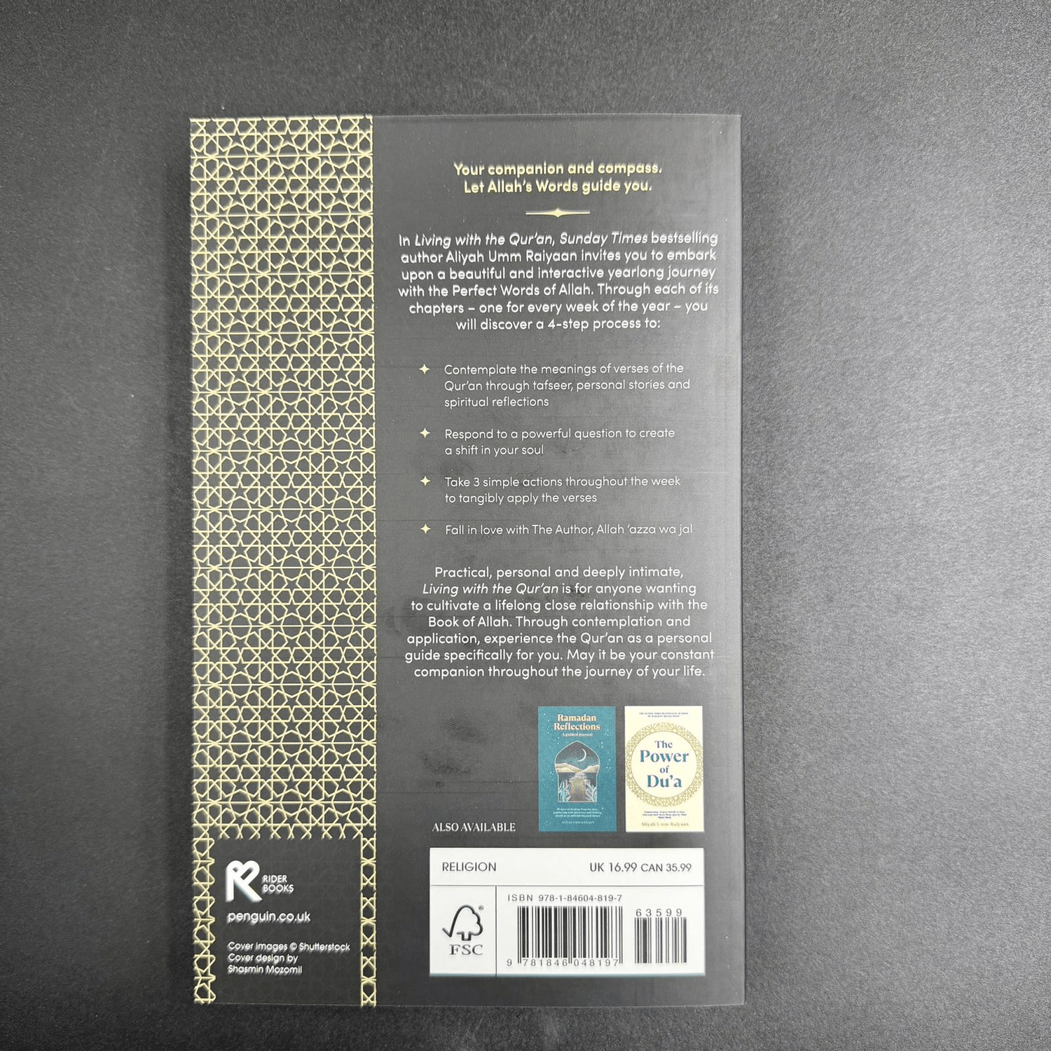 Living with the Qur’an: “A must - have for every Muslim home by Mufti Menk - Darussalam
