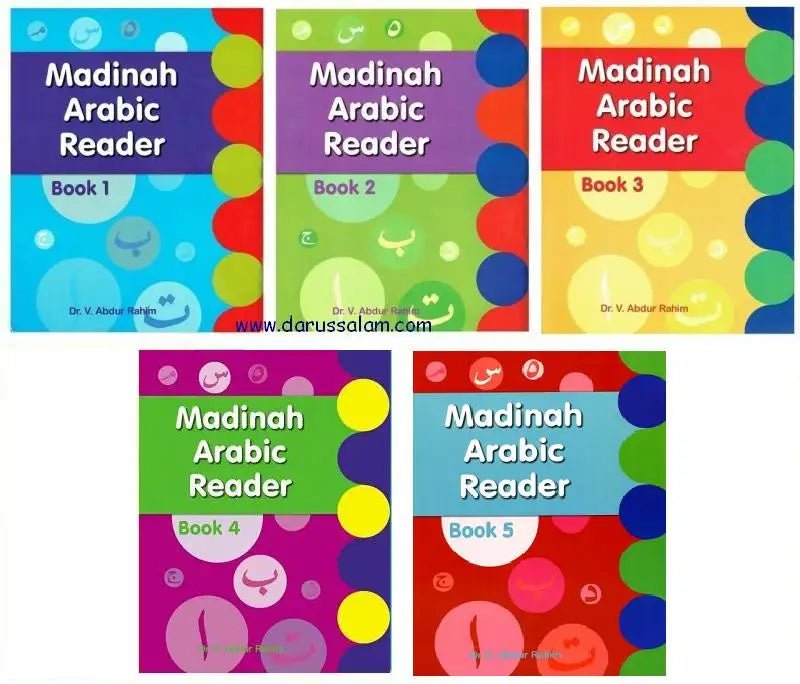 Madinah Arabic Reader Book 1 to 5 - Darussalam