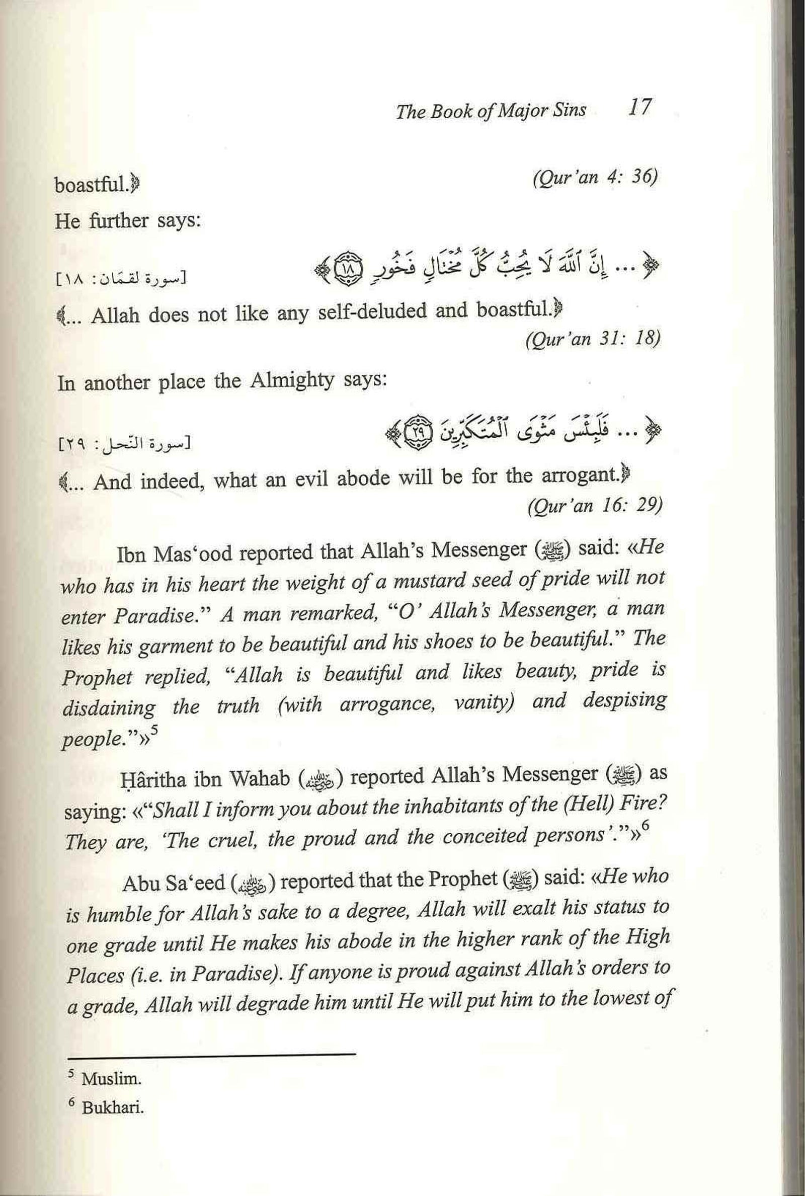 The Book of Major Sins by Imam at Tamimi | Repentance of sins | Islamic Books
