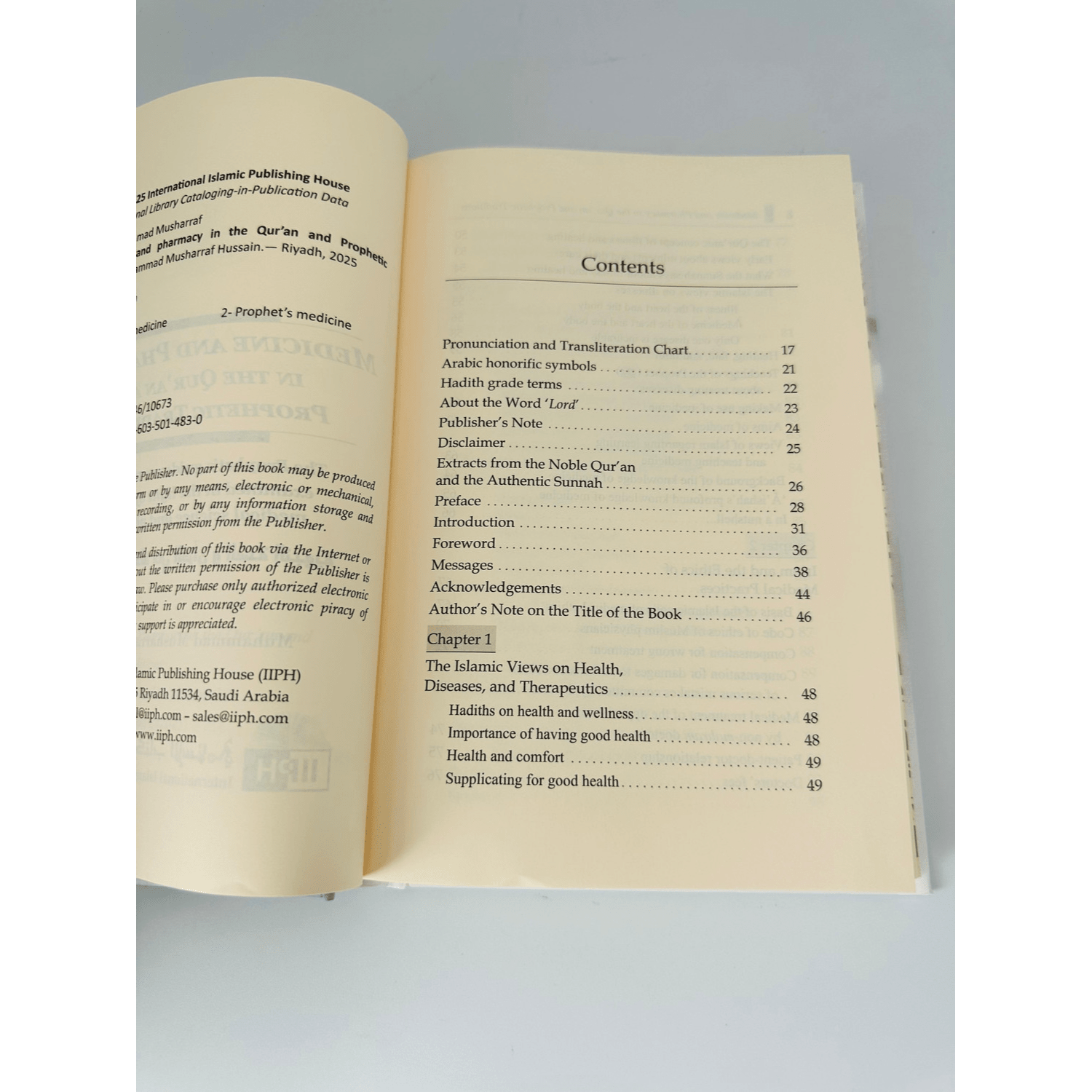 Medicine and Pharmacy in the Qur’an and Prophetic Traditions - Darussalam