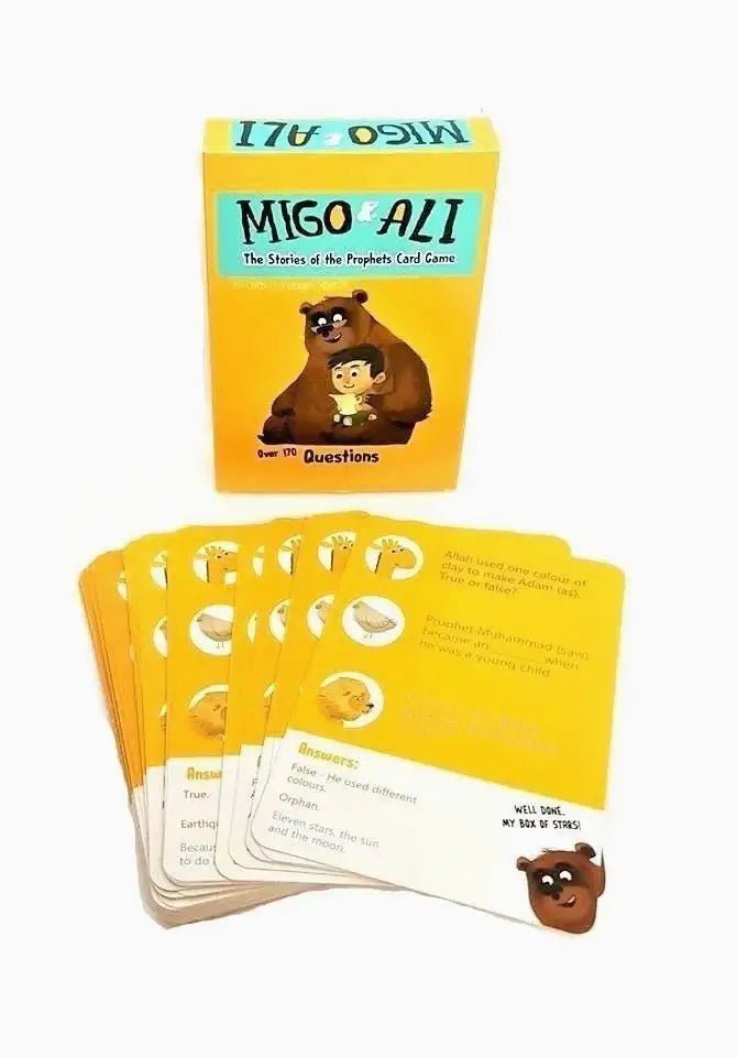 Migo & Ali: Stories of the Prophets Card Game - Darussalam