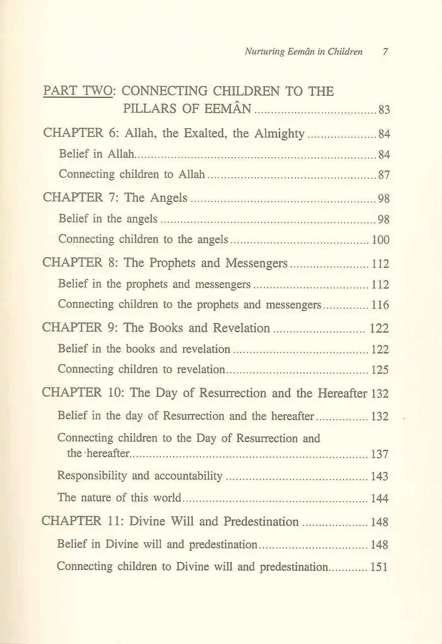 Nurturing Eeman in Children - Darussalam