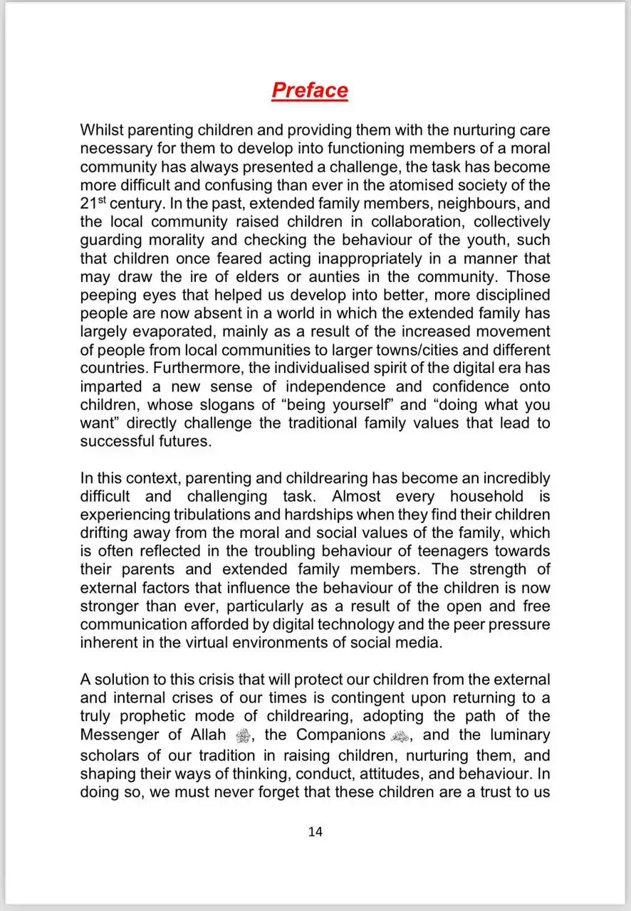 Parenting and Nurturing Muslim Children in the Digital Era - Darussalam