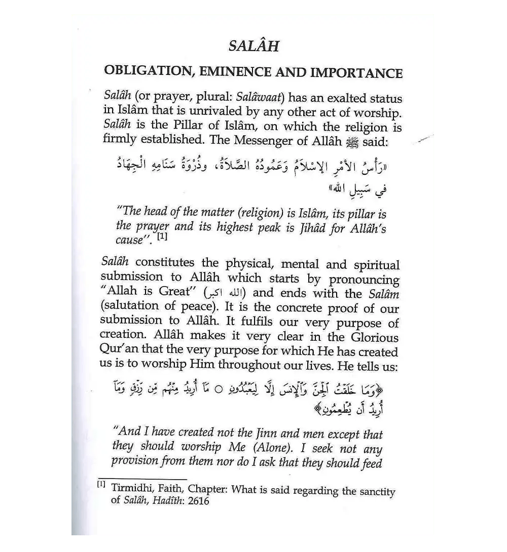 Prayer According to the Sunnah - Darussalam