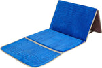 Prayer Mat Foldable Recline Backrest Padded Back Support with Prayer Rug Seat - Darussalam