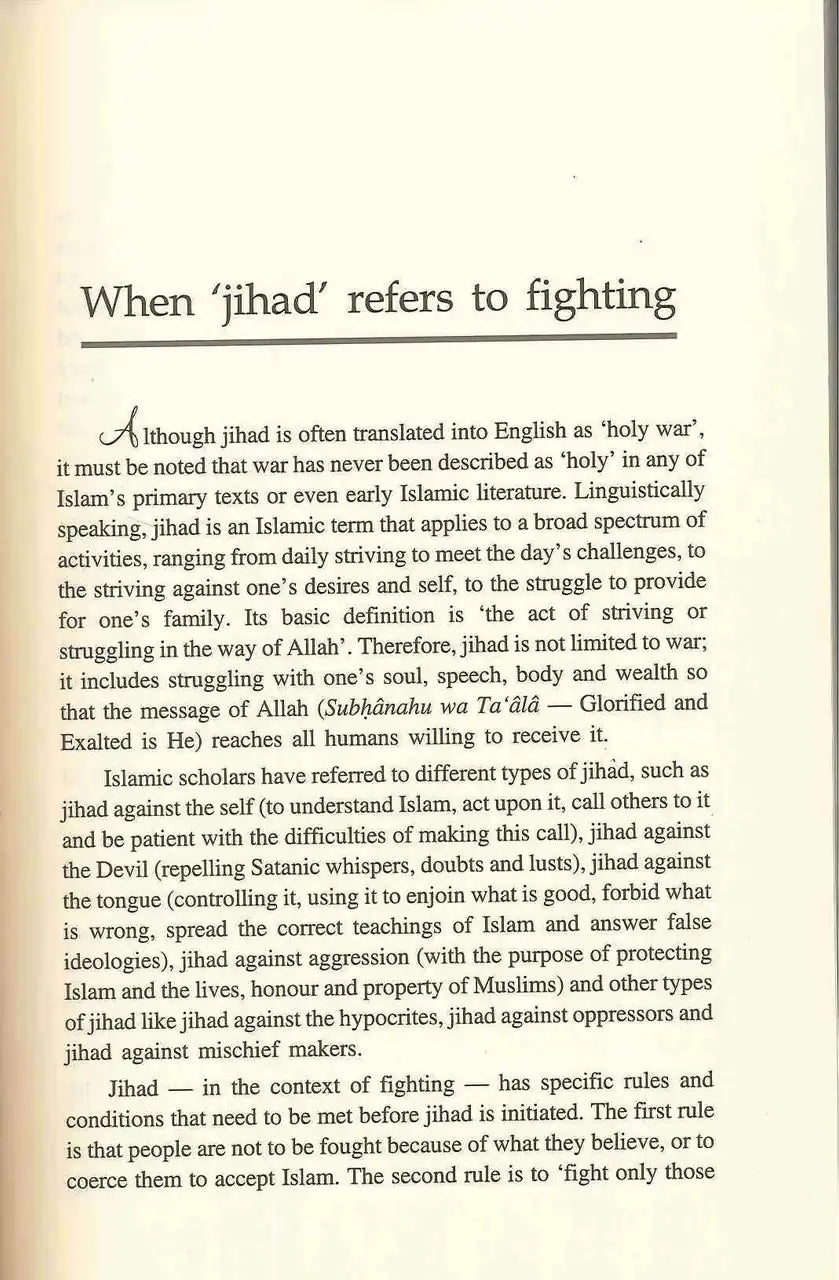 Psychology From The Islamic Perspective - Darussalam