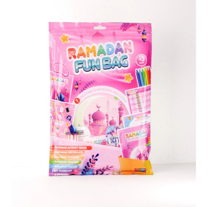 Ramadan Fun Bag - Pink And Blue by ImaanKidz - Darussalam