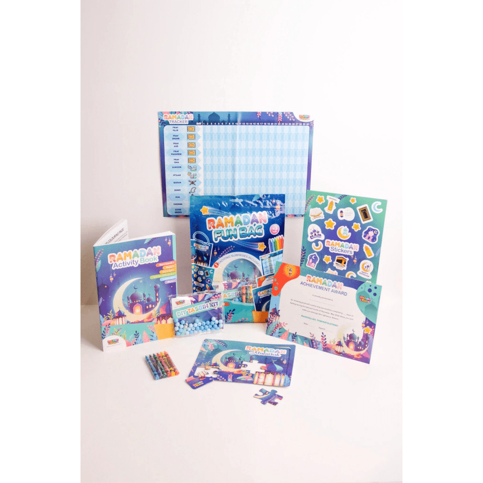 Ramadan Fun Bag - Pink And Blue by ImaanKidz - Darussalam