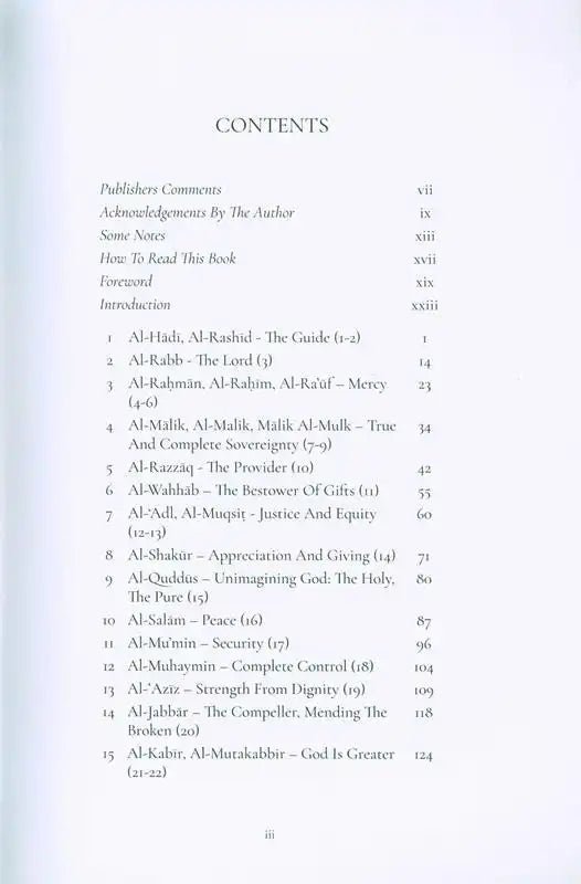 Reflecting on The Names of Allah - Darussalam