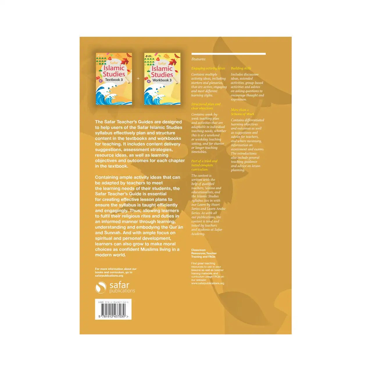 Safar Islamic Studies: Textbook 3 – Learn about Islam Series - Darussalam