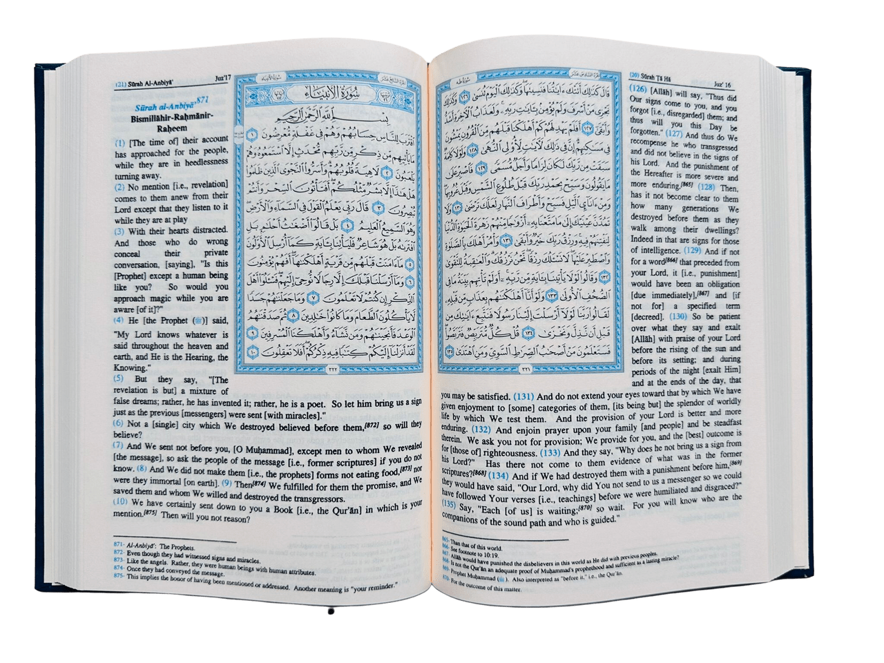 Saheeh International Quran Arabic Text English Meanings and Notes Medium Hard Cover - Darussalam