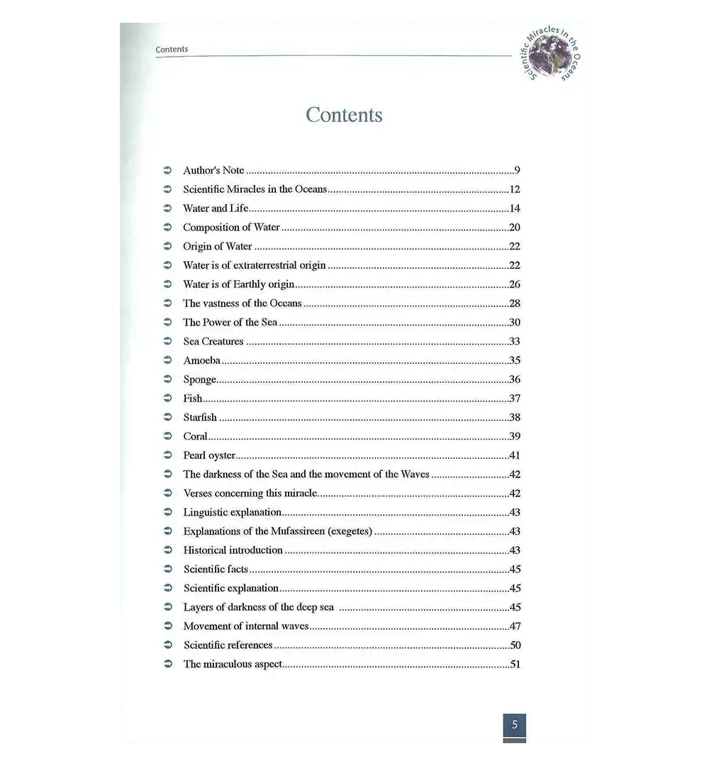 Scientific Miracles in the Oceans and Animals - Darussalam