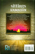 Sittings During the Blessed Month of Ramadan - Darussalam