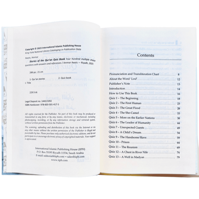 Stories of the Qur’an – Quiz Book By Ammar Awais - Darussalam