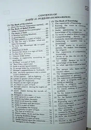 Summarized Sahih Al Bukhari - Medium Size - Darussalam