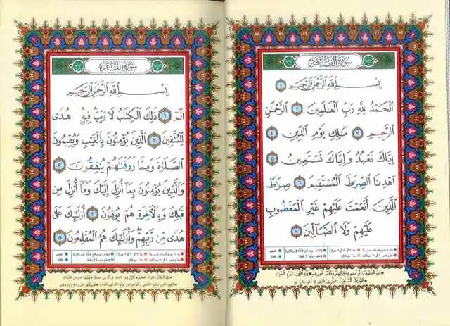Tajweed Quran - Colour coded Arabic only Medium - Darussalam