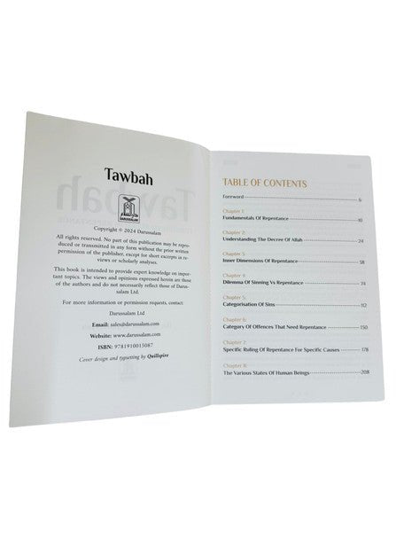 Tawbah : Turning to Allah in Repentance Disease & the Cure (Deluxe Edition) - Darussalam