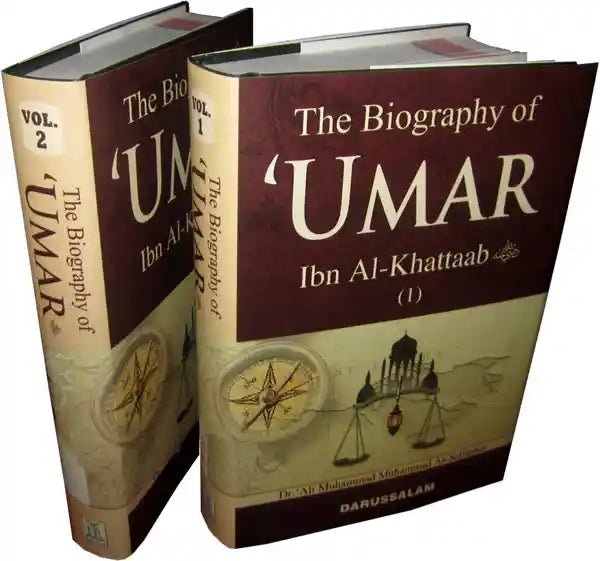 The Biography of Umar Ibn Al - Khattaab رضی الله عنهُ : DIP : 2 Volume Set - Darussalam
