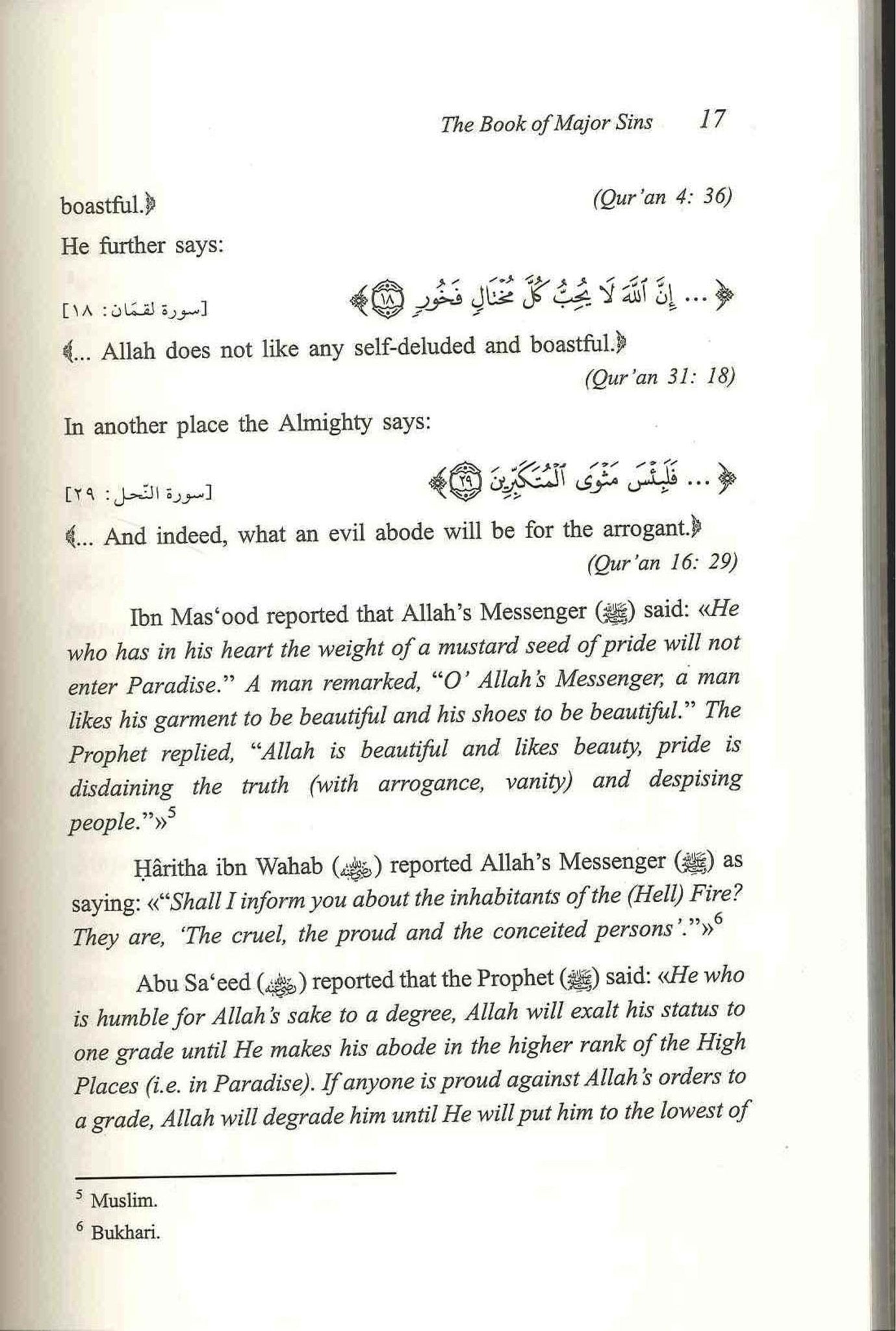 The Book of Major Sins by Imam at Tamimi | Repentance of sins | Islamic Books - Darussalam