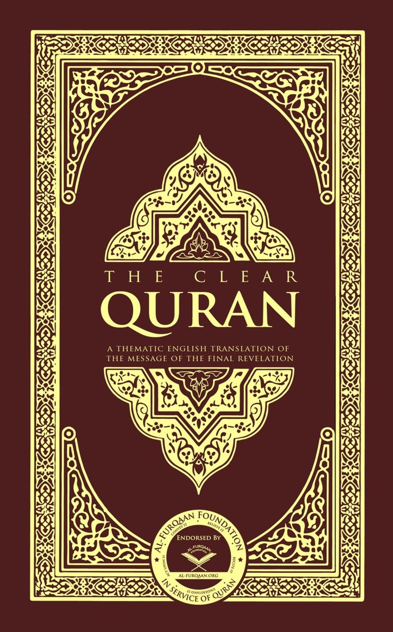 The Clear Quran with Arabic Text Hardcover 15x21cm - Darussalam