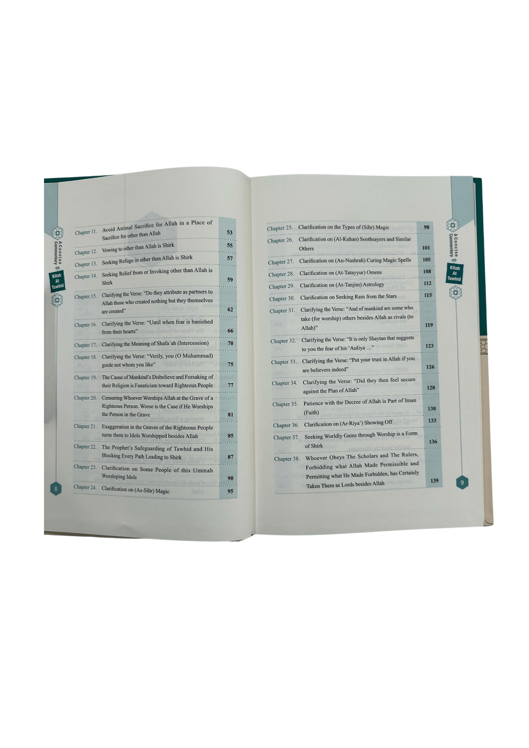 The Concise Commentary on the Book of Tawhid - Darussalam