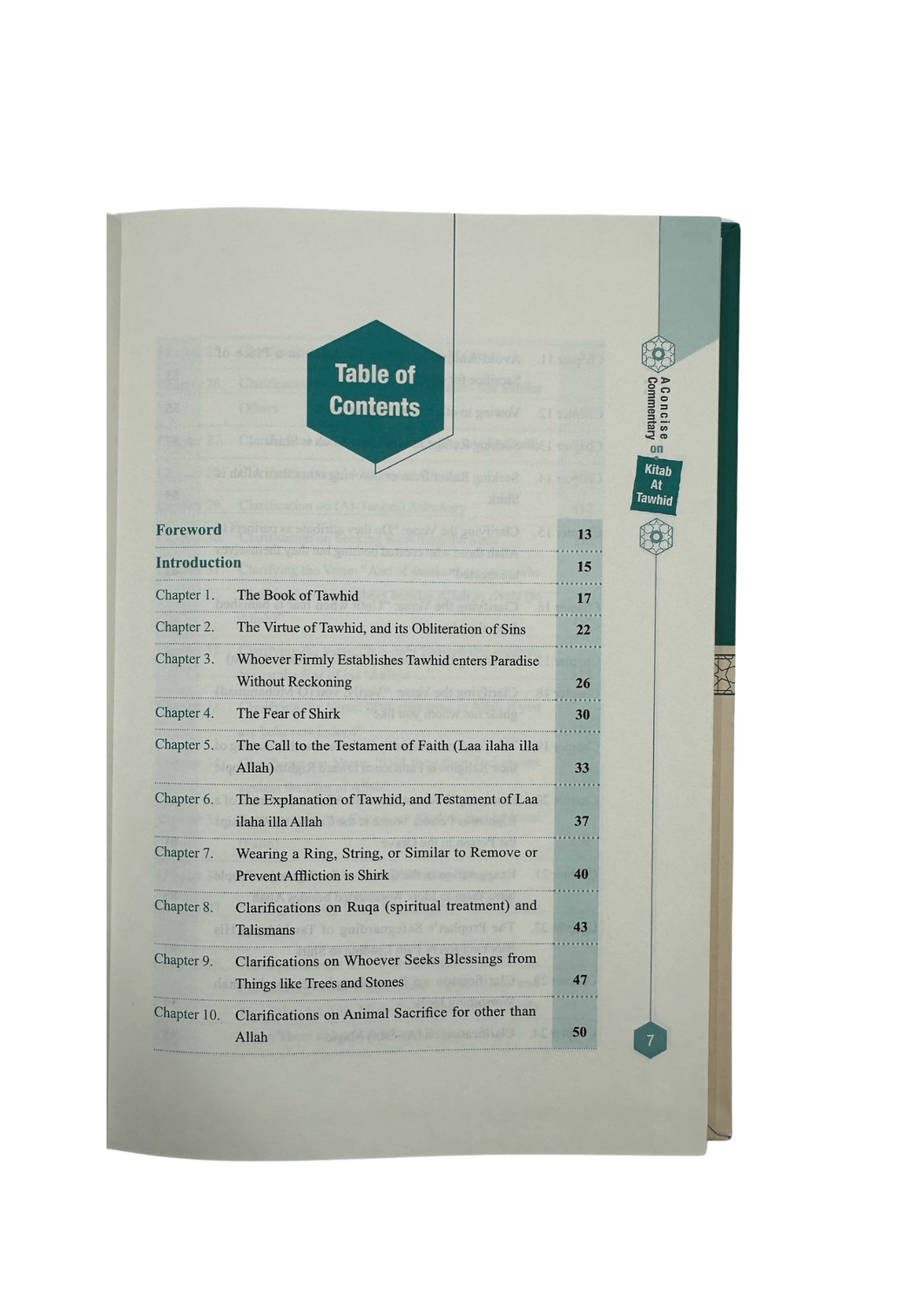 The Concise Commentary on the Book of Tawhid - Darussalam