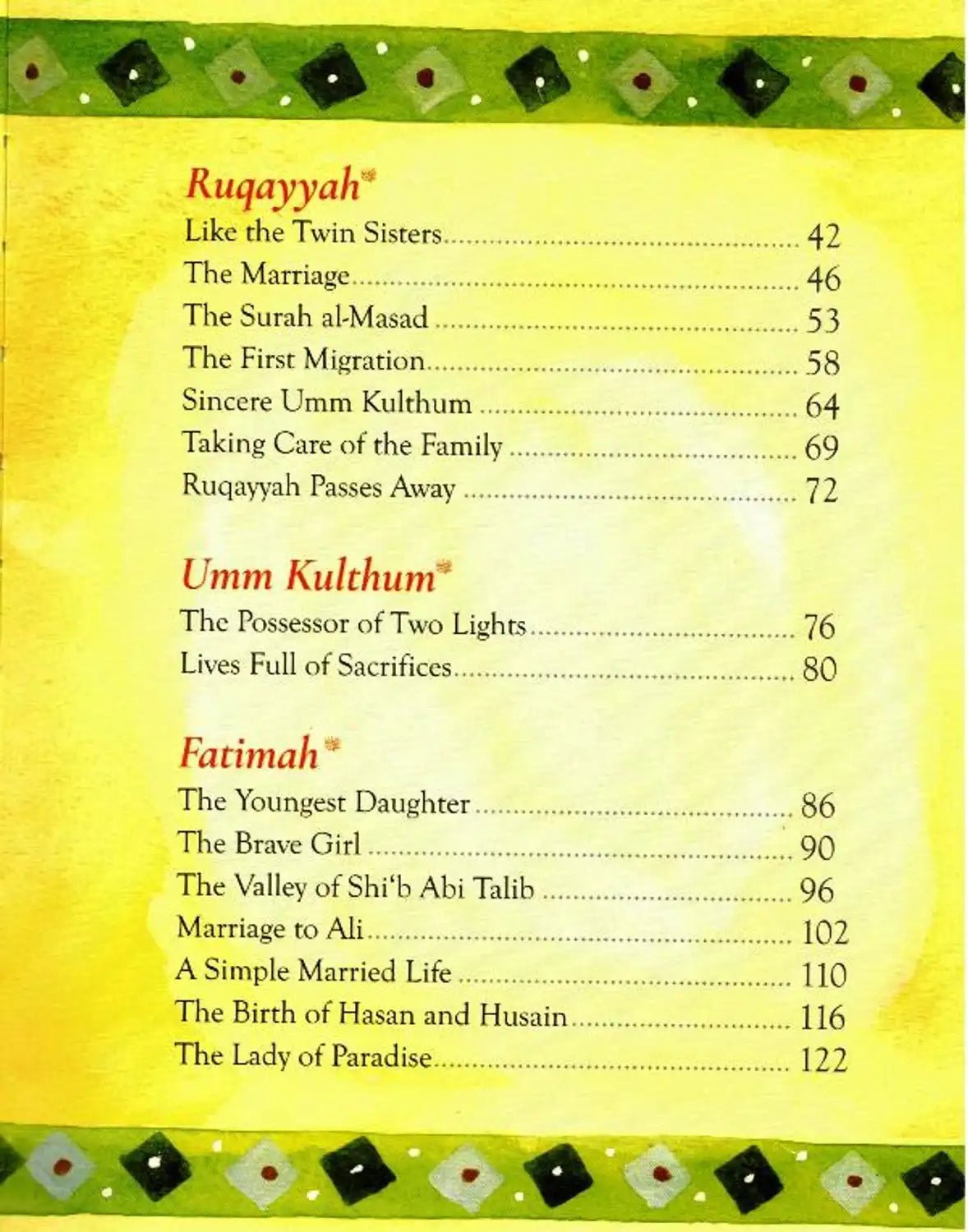 The Daughters of Prophet Muhammad - Darussalam