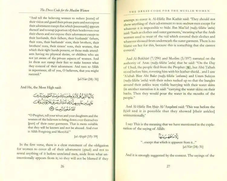 The Dress Code for Muslim Women - Darussalam