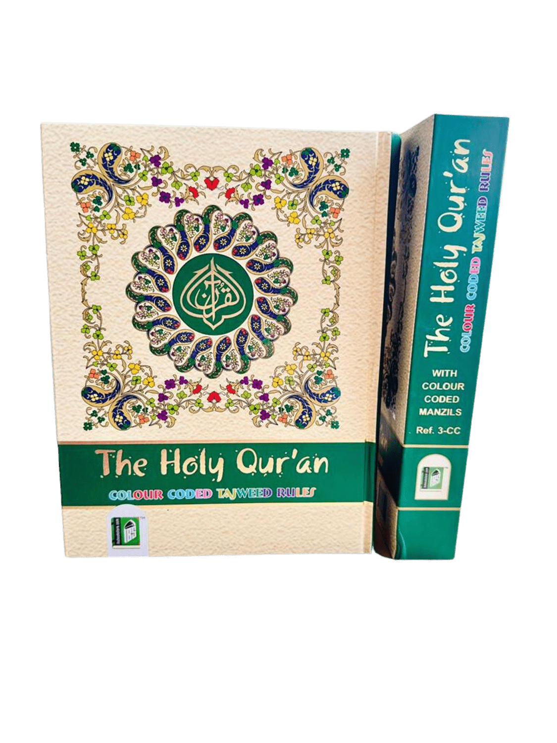 The Holy Quran Colour Coded Tajweed Rules (with colour coded manzils) - Darussalam