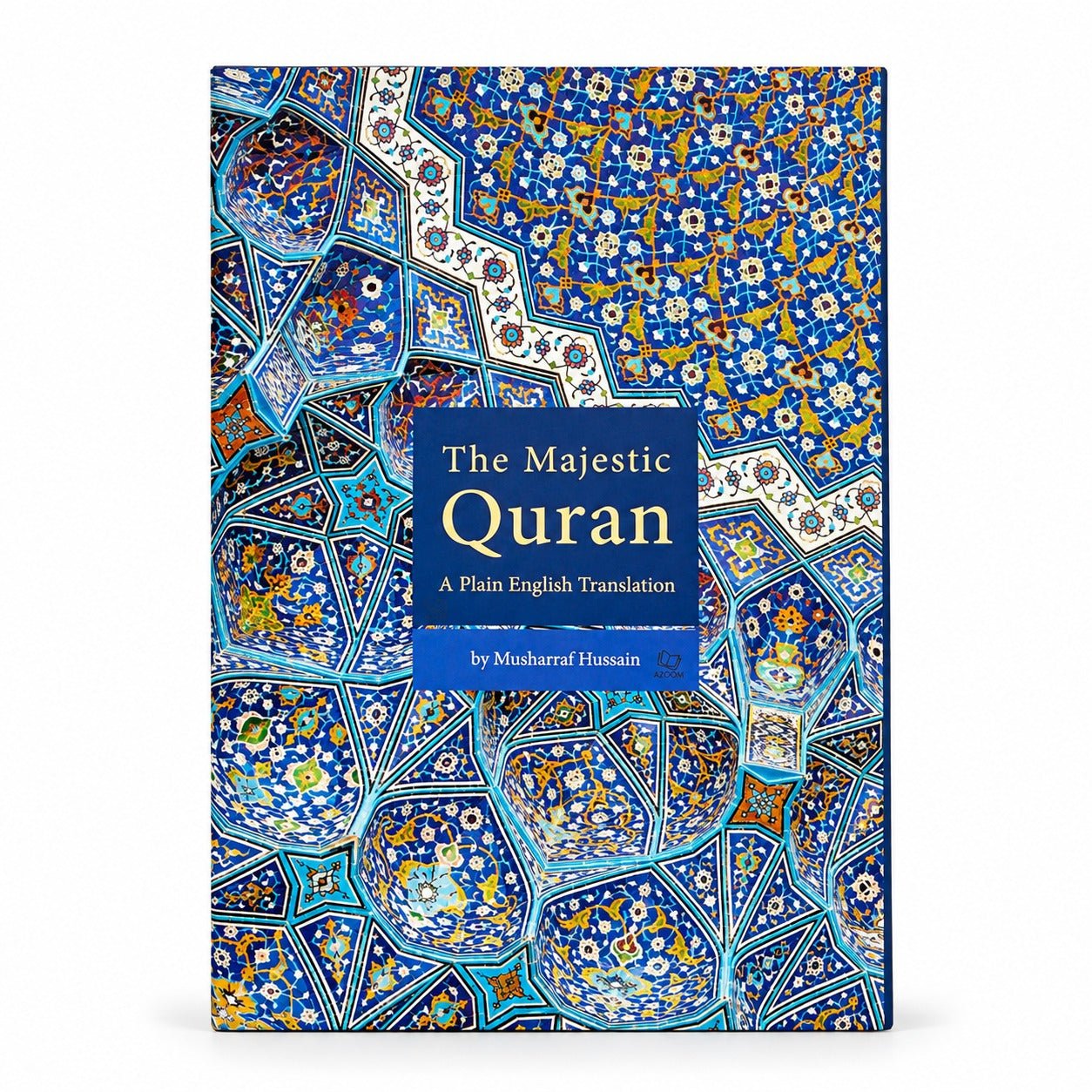 The Majestic Quran Arabic Text with Plain English Translation (Hardback) - Darussalam