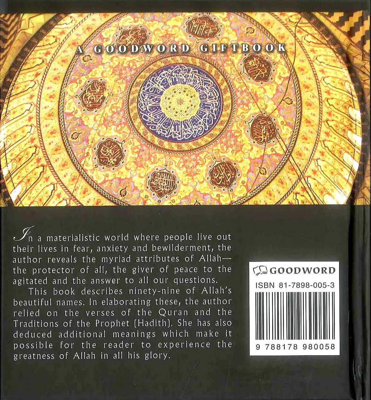 The Most Beautiful Names of ALLAH : Hard Back - Darussalam