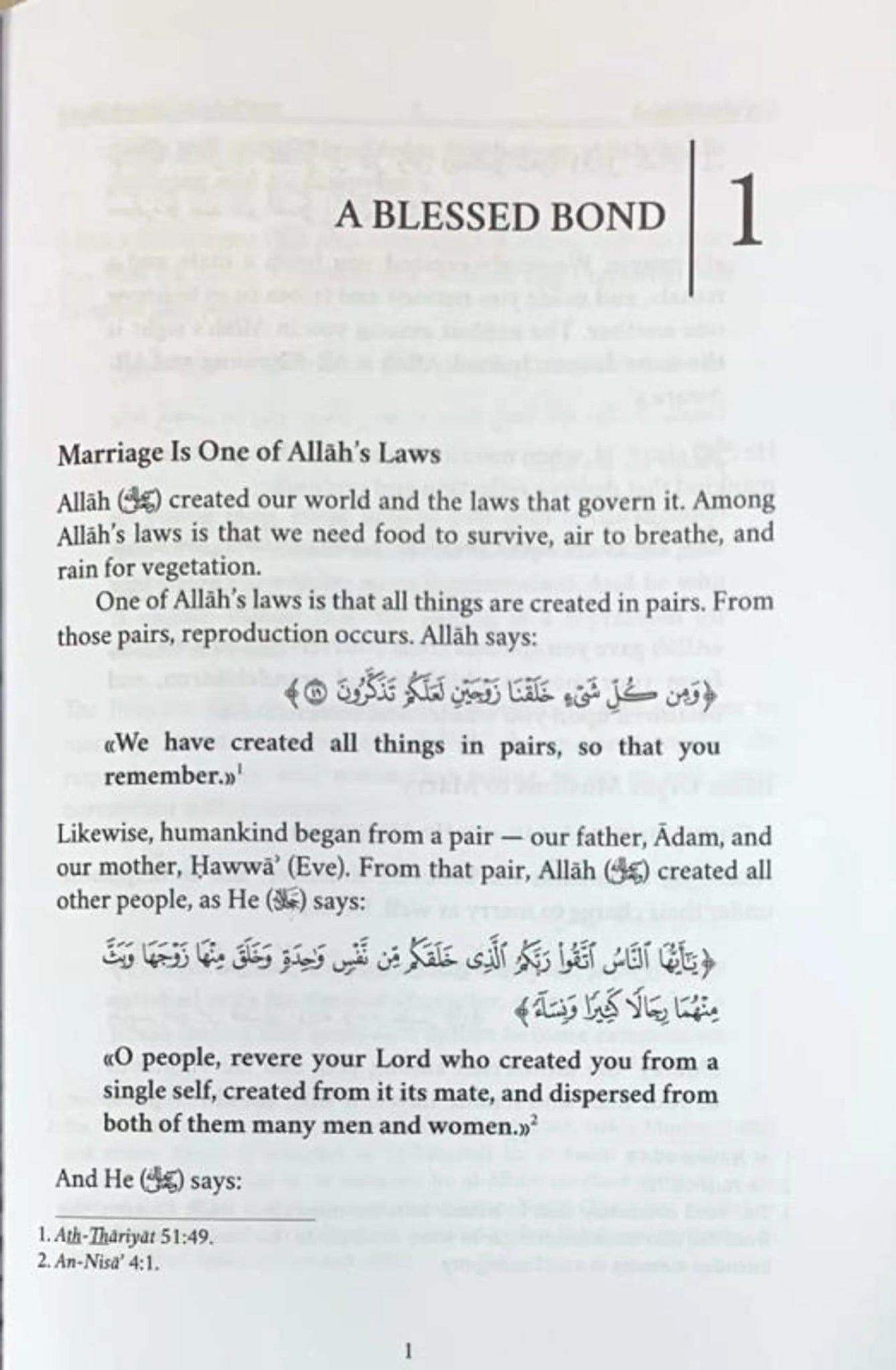 The Quest for Love & Mercy (Marriage & Wedding in Islam) - Darussalam