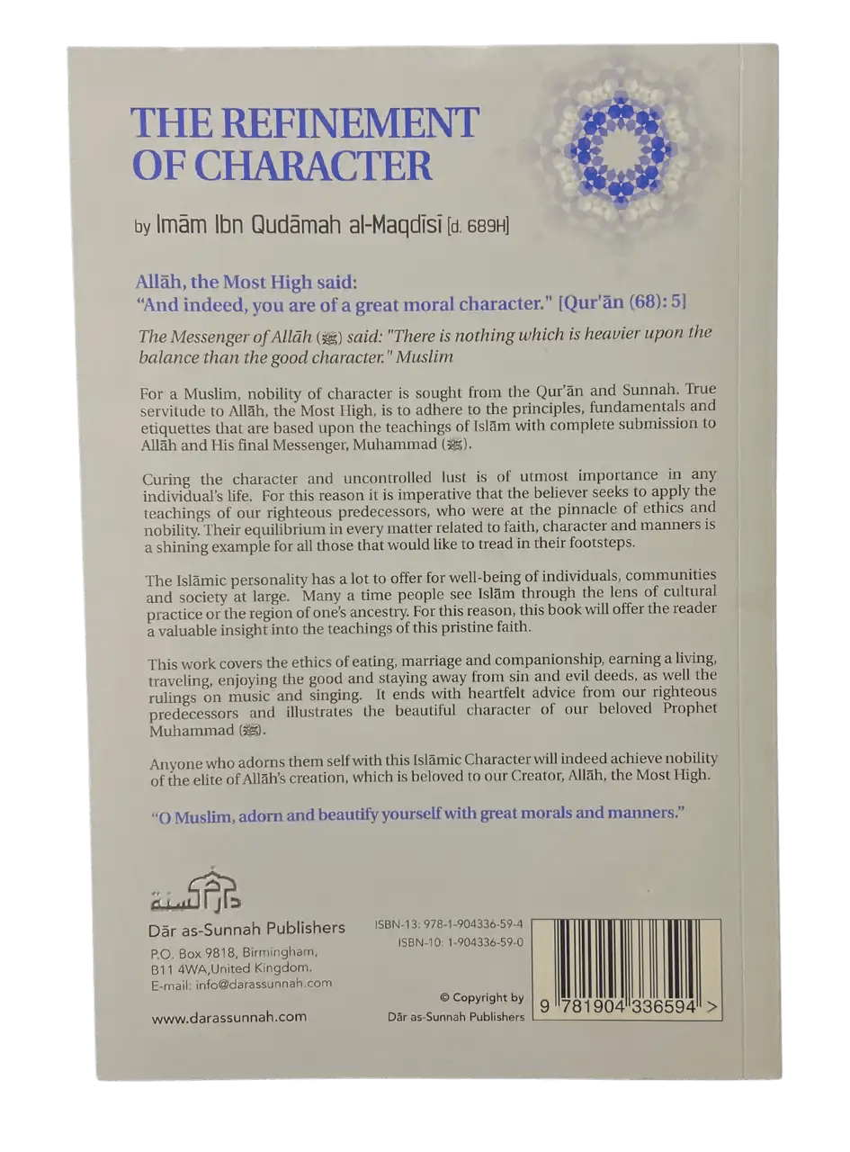 The Refinement of Character - Darussalam