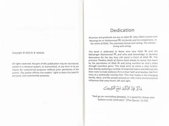 Timeless Seeds of Advice Part 2 (A Deeper Reflection) - Darussalam