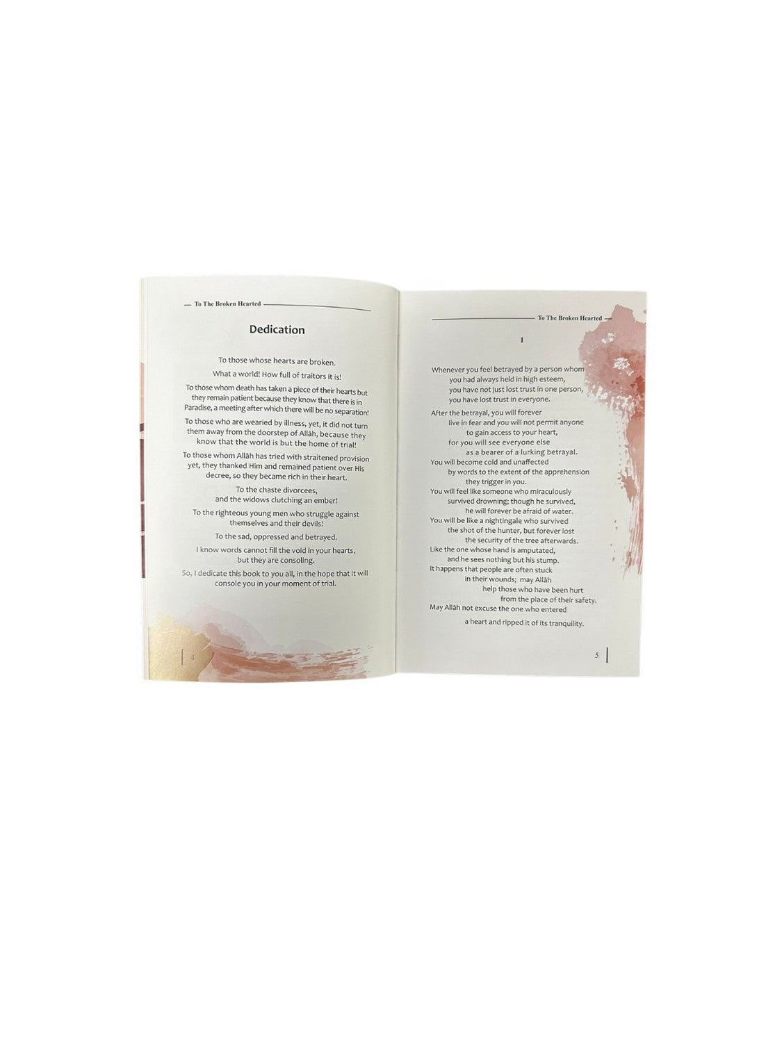 To the Broken Hearted : Relieving Life's Challenges - Darussalam