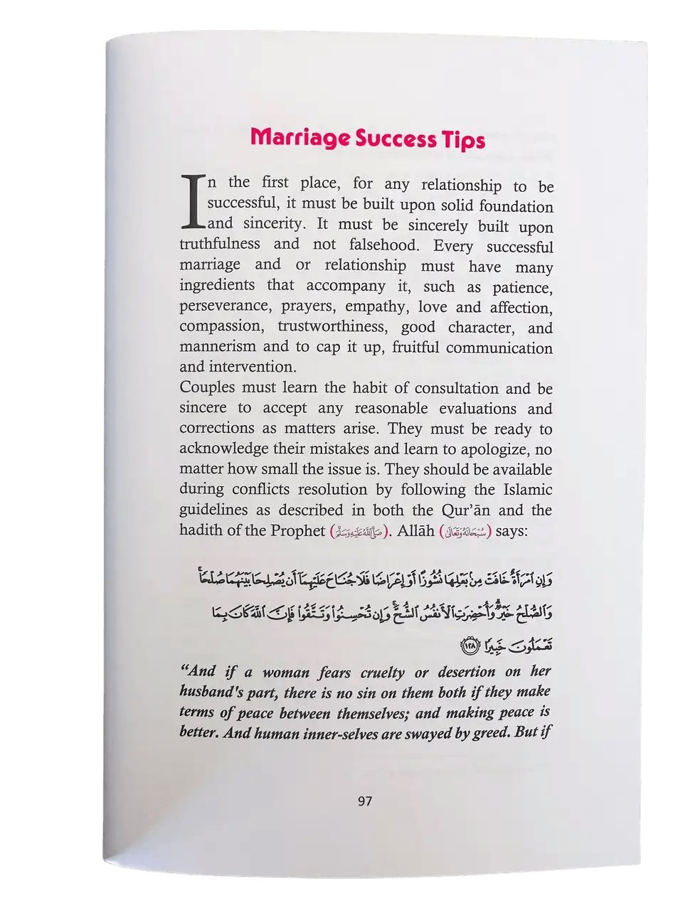 Towards A Successful Marriage - Darussalam