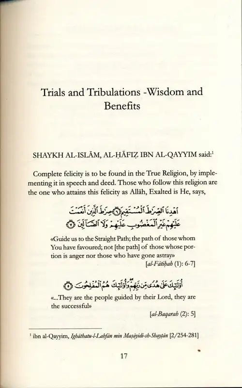 Trials and Tribulations - Darussalam