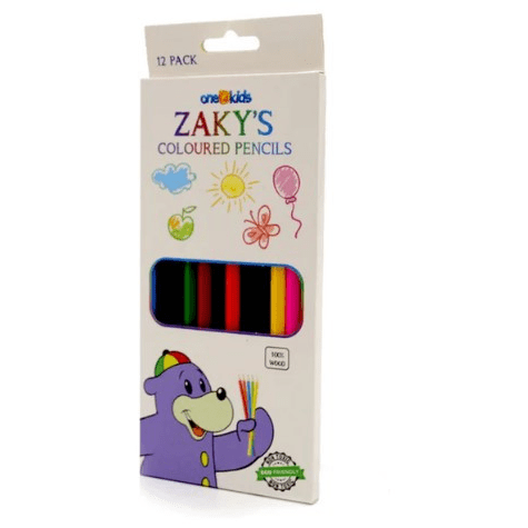 Zaky's Ramadan Activity Book + Zaky's Colouring Pencils By one4kids - Darussalam